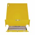 Vestil 40" X 48" Yellow Lift Table, Load Cap. 2000 lb., 115V UNI-4048-2-YEL-115-1